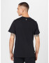 11 Degrees Tricou negru / alb - Pled.ro