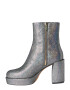 3.1 Phillip Lim Botine 'NAOMI ' gri argintiu - Pled.ro