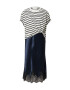 3.1 Phillip Lim Rochie bleumarin / negru / alb murdar - Pled.ro