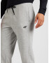 4F Pantaloni sport 'CAS M451' gri / negru - Pled.ro