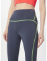 4F Pantaloni sport gri metalic / verde limetă - Pled.ro