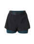 4F Pantaloni sport verde petrol / negru - Pled.ro