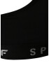 4F Sutien sport negru / alb - Pled.ro