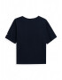 4F Tricou bleumarin / alb - Pled.ro