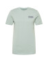 4F Tricou funcțional gri metalic / verde pastel - Pled.ro