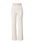 4th & Reckless Pantaloni 'KISHA' culoarea pielii / alb natural - Pled.ro