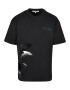 9N1M SENSE Tricou albastru / negru / alb - Pled.ro