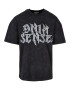 9N1M SENSE Tricou negru / alb - Pled.ro