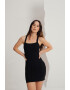 A LOT LESS Rochie 'Felize' negru - Pled.ro