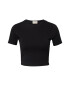 A LOT LESS Tricou 'Vivian' negru - Pled.ro