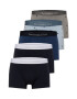 Abercrombie & Fitch Boxeri bleumarin / albastru noapte / albastru deschis / gri amestecat / negru - Pled.ro