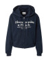 Abercrombie & Fitch Hanorac albastru închis / alb - Pled.ro