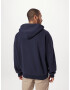 Abercrombie & Fitch Hanorac bleumarin / alb - Pled.ro