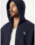 Abercrombie & Fitch Hanorac bleumarin / alb - Pled.ro