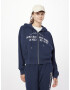 Abercrombie & Fitch Hanorac 'LONG LIFE' bleumarin / alb - Pled.ro