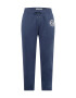 Abercrombie & Fitch Pantaloni albastru marin / alb - Pled.ro