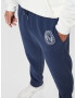 Abercrombie & Fitch Pantaloni albastru marin / alb - Pled.ro