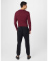 Abercrombie & Fitch Pantaloni auriu / roșu carmin / negru - Pled.ro