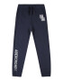 Abercrombie & Fitch Pantaloni bleumarin / alb - Pled.ro