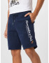 Abercrombie & Fitch Pantaloni bleumarin / maro / galben curry / alb - Pled.ro