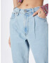 Abercrombie & Fitch Pantaloni cu cute albastru deschis - Pled.ro