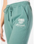 Abercrombie & Fitch Pantaloni 'SUNDAY' verde jad / alb murdar - Pled.ro