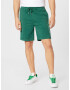 Abercrombie & Fitch Pantaloni verde / alb - Pled.ro