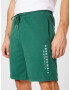 Abercrombie & Fitch Pantaloni verde / alb - Pled.ro