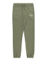 Abercrombie & Fitch Pantaloni verde deschis / portocaliu / alb - Pled.ro