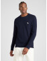 Abercrombie & Fitch Pulover bleumarin / alb - Pled.ro