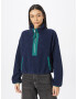 Abercrombie & Fitch Pulover bleumarin / verde jad - Pled.ro