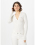 Abercrombie & Fitch Pulover maro deschis / alb - Pled.ro