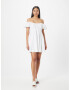 Abercrombie & Fitch Rochie de cocktail alb - Pled.ro