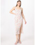 Abercrombie & Fitch Rochie albastru / albastru pastel / rosé / roz pastel / alb murdar - Pled.ro