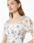 Abercrombie & Fitch Rochie albastru deschis / maro / alb - Pled.ro