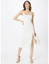 Abercrombie & Fitch Rochie de cocktail alb murdar - Pled.ro