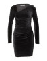 Abercrombie & Fitch Rochie de cocktail negru - Pled.ro