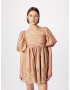 Abercrombie & Fitch Rochie maro caramel - Pled.ro