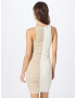 Abercrombie & Fitch Rochie maro deschis / alb murdar - Pled.ro