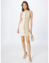 Abercrombie & Fitch Rochie maro deschis / alb murdar - Pled.ro