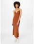 Abercrombie & Fitch Rochie ocru / alb - Pled.ro