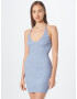 Abercrombie & Fitch Rochie tricotat albastru deschis - Pled.ro