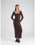 Abercrombie & Fitch Rochie tricotat ciocolatiu - Pled.ro