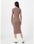 Abercrombie & Fitch Rochie tricotat maro - Pled.ro