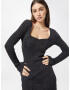 Abercrombie & Fitch Rochie tricotat negru - Pled.ro