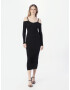 Abercrombie & Fitch Rochie tricotat negru - Pled.ro