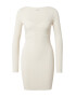 Abercrombie & Fitch Rochie tricotat 'PARTY' crem - Pled.ro