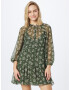 Abercrombie & Fitch Rochie verde / roz / alb - Pled.ro