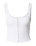 Abercrombie & Fitch Top alb - Pled.ro