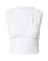 Abercrombie & Fitch Top alb - Pled.ro